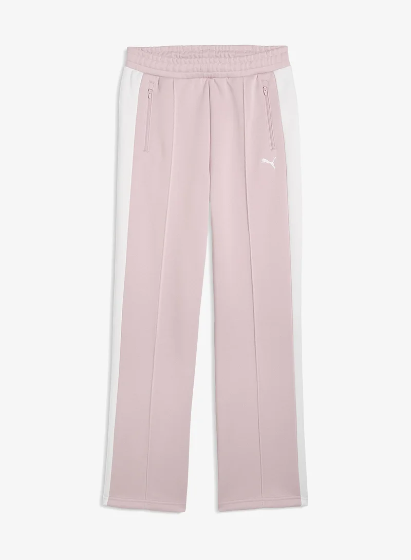 Puma Misty Pink T7 Always On Straight Track Pants for Women | Best Price UAE