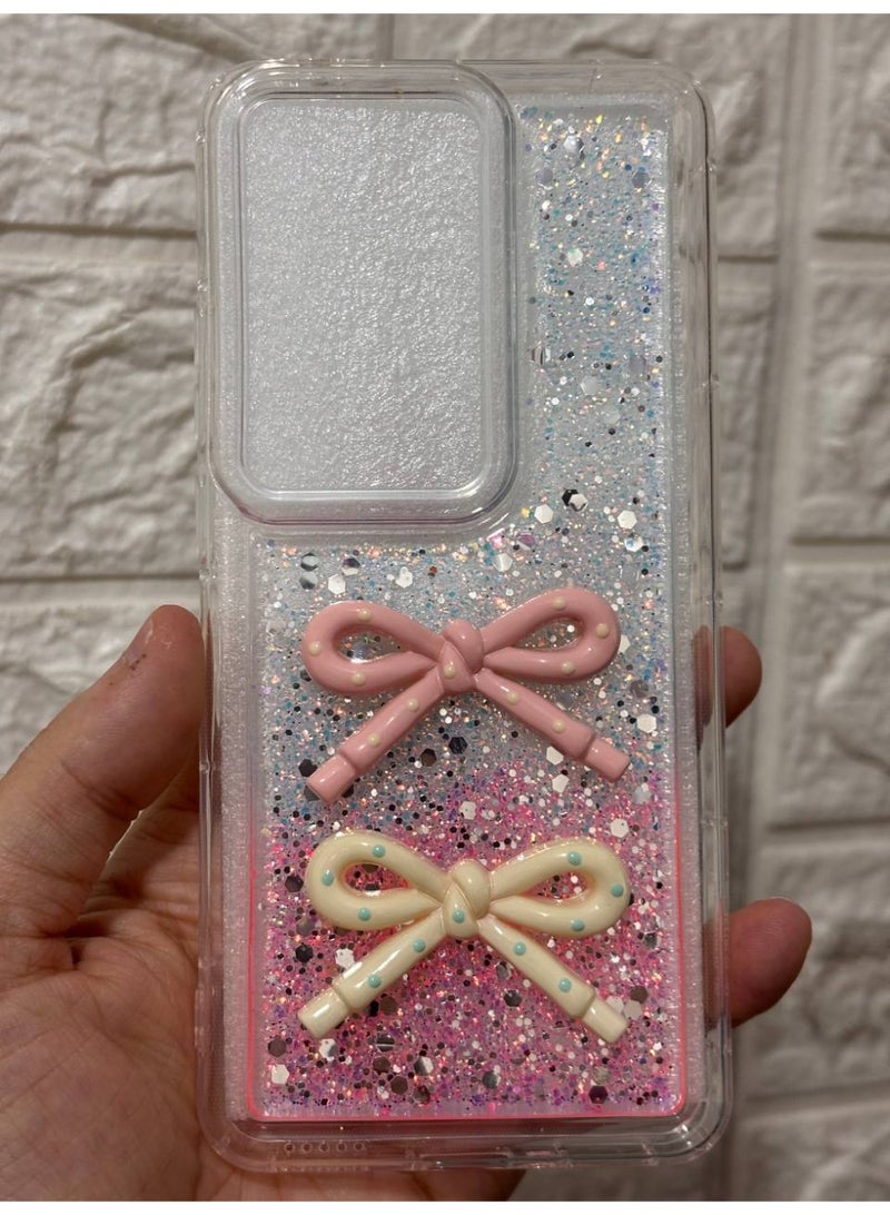 Back cover with a bow, compatible with the phone OPPO RENO 11F - Image 1