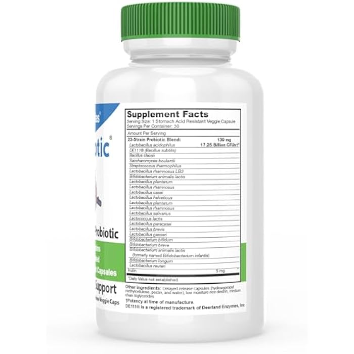 DrFormulas Nexabiotic 23 Multi Probiotic for Women and Men - Dr. formulated with Lactobacillus Acidophilus, Bifidobacterium Infantis, Saccharomyces Boulardii, 17.25 Billion CFUs - Image 2