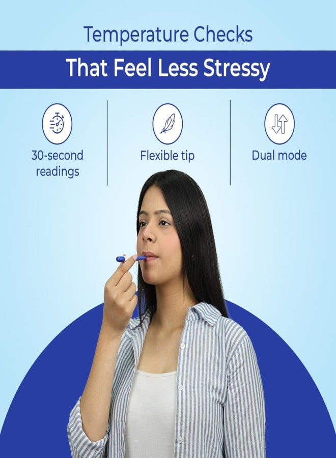 Leeford Digital Flexi Thermometer for Fever | Oral, Underarm, Rectal Use | Fast 30-Second Accurate Readings - Image 2