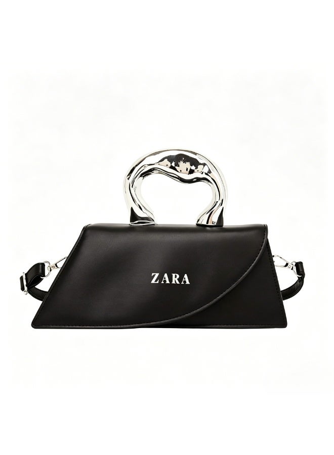ZARA High-End Niche Design Small Square Crossbody Bag