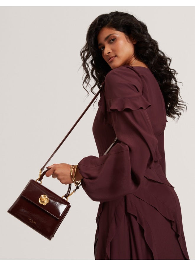 Ted Baker Rose Detail Mini Crinkle Bag - Image 2