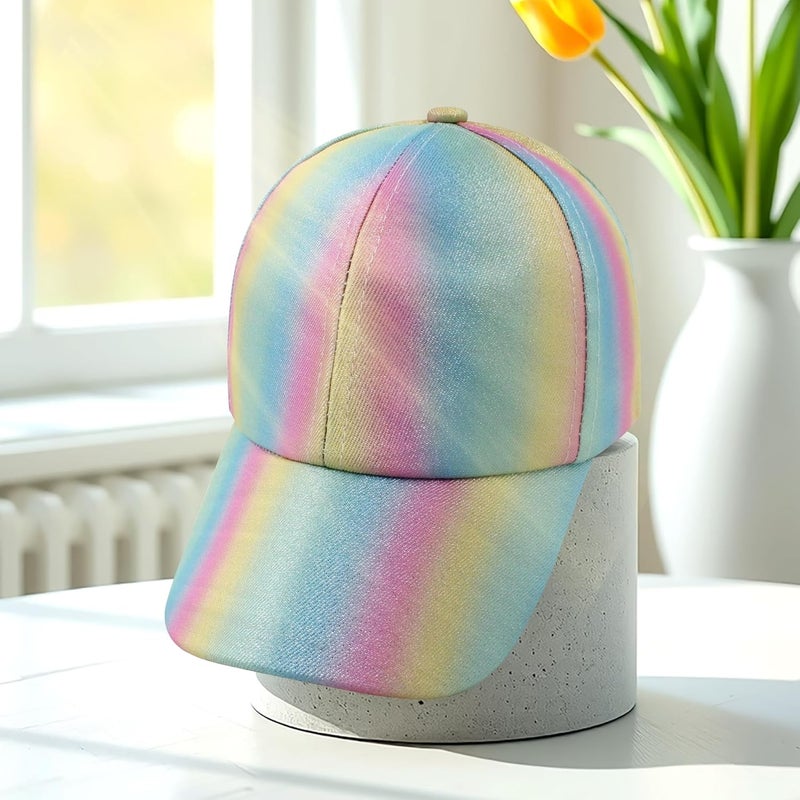 VRITRAZ Stylish Kids Baseball Caps for Girls, 6 to 14 Years Old - Image 3
