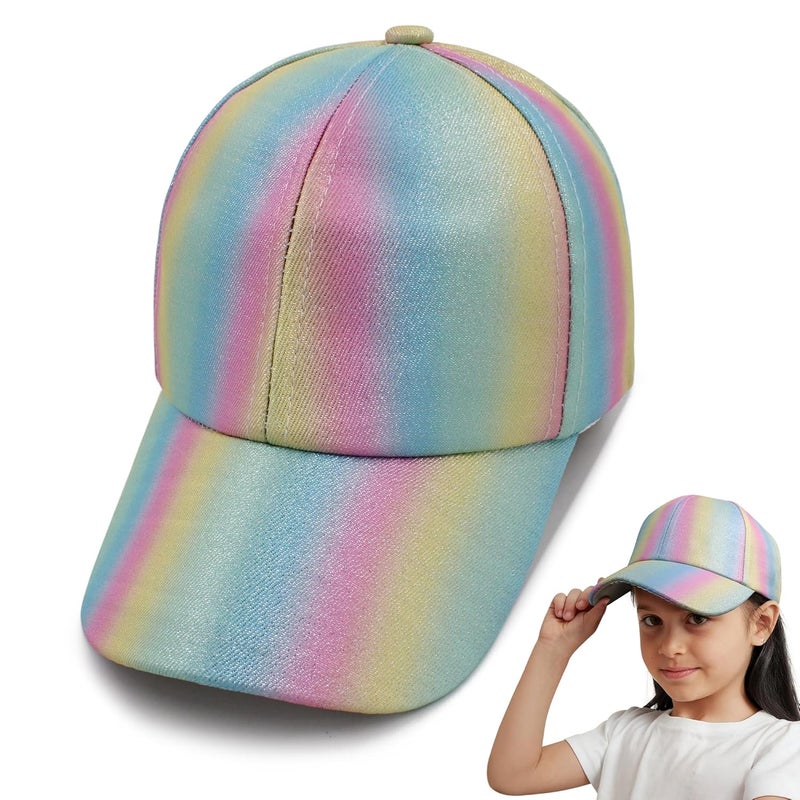 VRITRAZ Stylish Kids Baseball Caps for Girls, 6 to 14 Years Old - Image 1