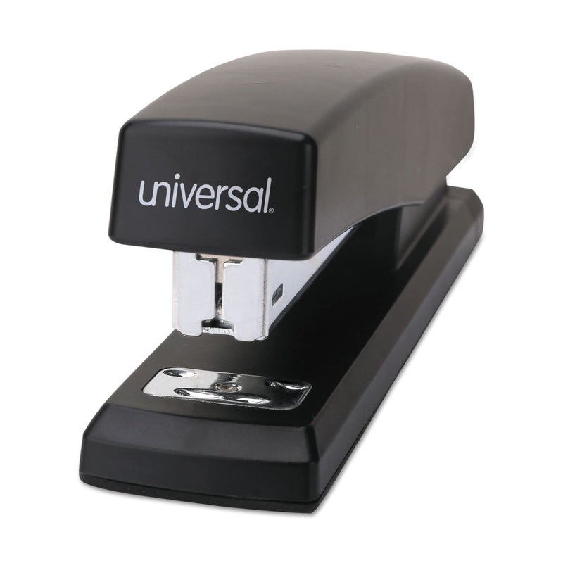 Universal 43118 Economy Full-Strip Stapler, 20-Sheet Capacity, 3-Inch Throat, Black - Image 2