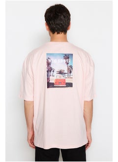 Man T-Shirt Powder Pink