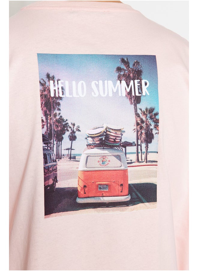 trendyol - Man T-Shirt Powder Pink - Image 1