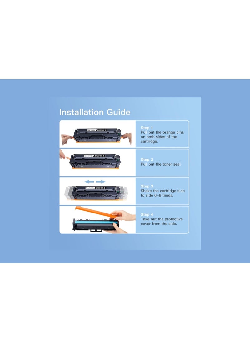 Kalon Compatible Toner Cartridge Black 201A CF400A Series Replacement For HP Color LaserJet Pro M252dw M277dw MFM277n MFP M274n Black, - Image 5