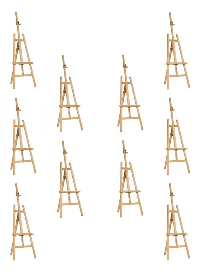 Taimi - حامل رسم خشبي، لون بيج، 1.5 متر، عبوة من 10 قطع - Image 1