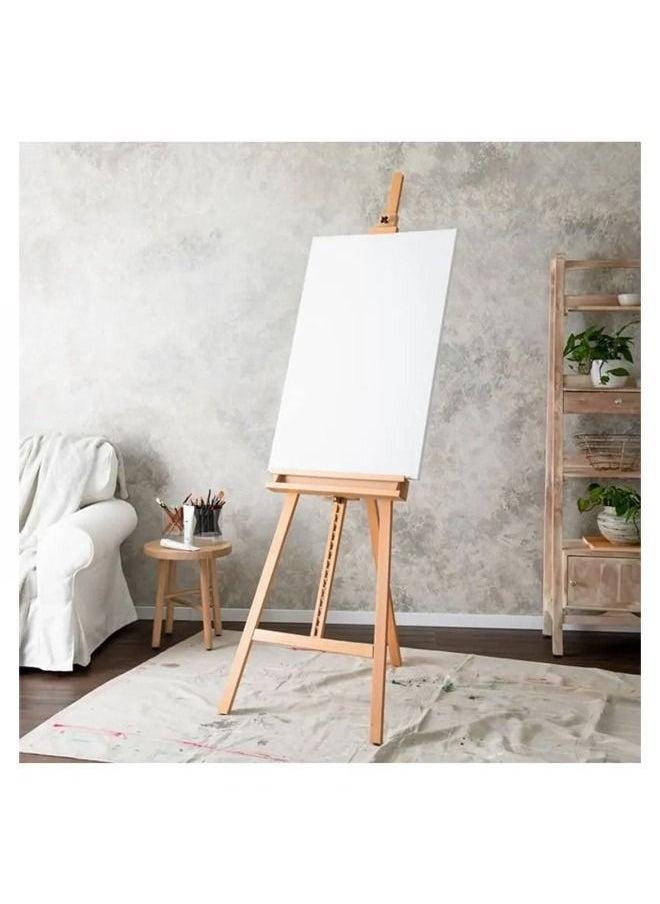 Taimi - حامل رسم خشبي، لون بيج، 1.5 متر، عبوة من 10 قطع - Image 1