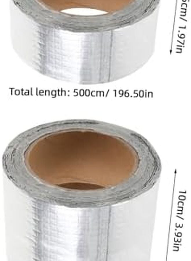 2Pcs Black Butyl Tape For RV Roof Boat Window Leak Repair And Outdoor Sealing - Image 3