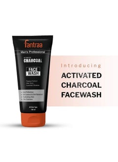 Fantraa Activated Charcoal Anti Pollution And Oil Control Face Wash 100Ml ; Fights Acne & Pimple Skin Whitening & Brightening ; Suitable For All Skin Type ; For Men  - Image 3