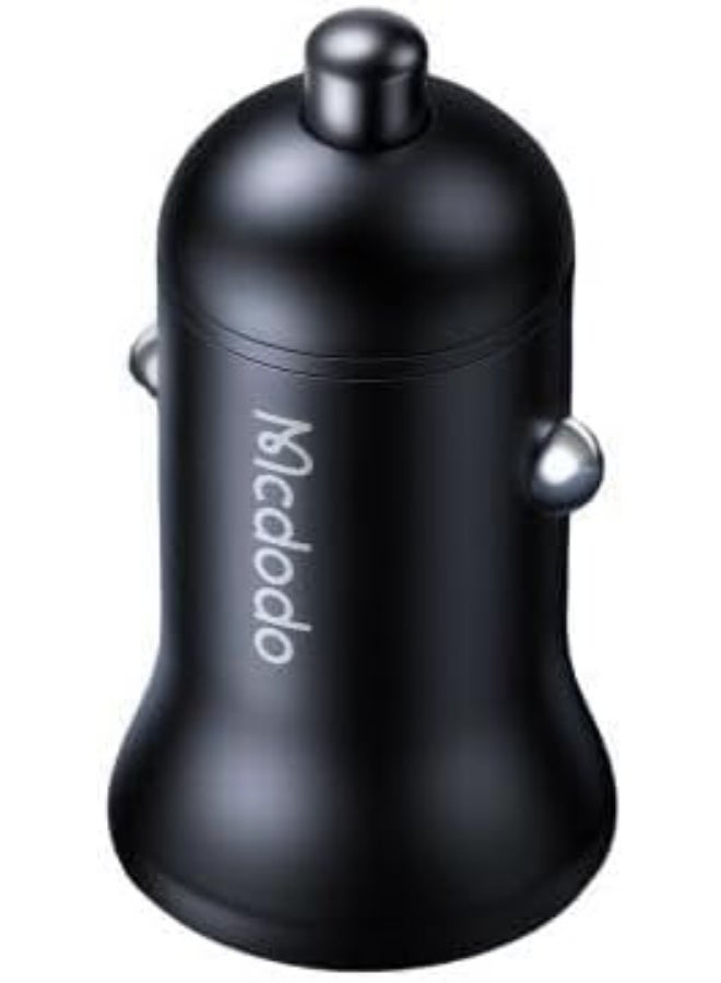 Mcdodo Car Charger CC-2680 - 45W USB-A & USB-C - Black - Image 3