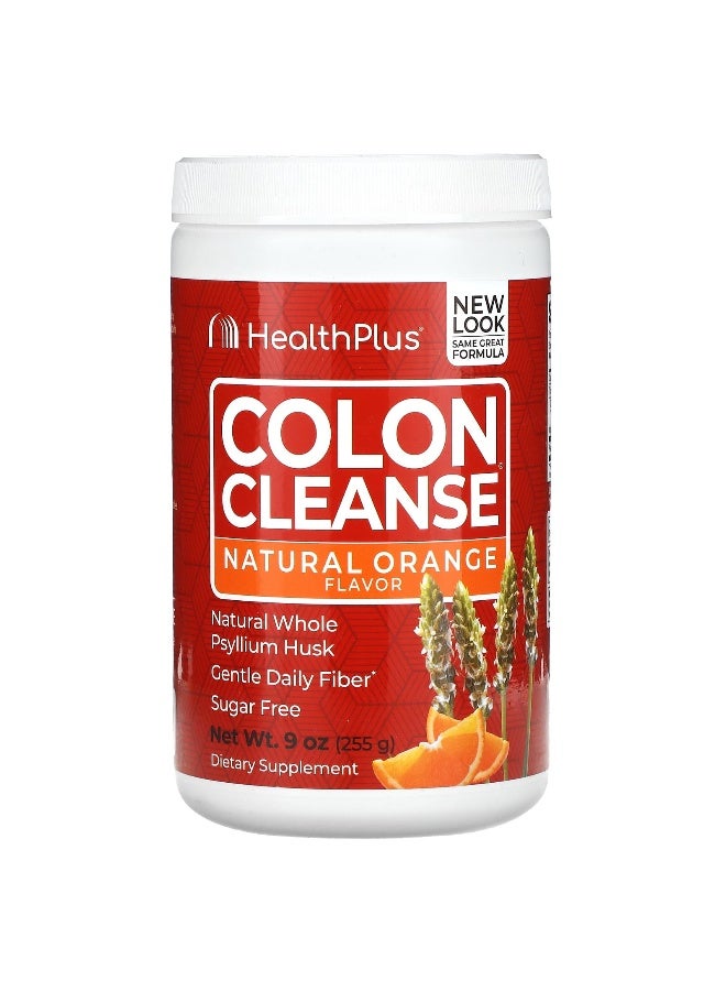 healthplus Health Plus, Colon Cleanse, Natural Orange, 9 oz (255 g) (Packaging may vary) - Image 1