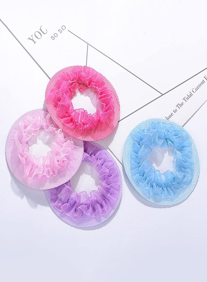 Lurrose Invisible Hair Net - 5pcs Elastic Hair Bun Cover Mesh Net for Ballet Dance & Skating - Image 3