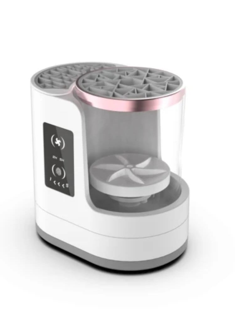 BOLREUS Electric Makeup Brush Cleaner Machine, 3 IN 1 Automatic Make up Brush Cleaner with Makeup Brush Dryer,Portable USB Deep Quick Cleaning Tools for All Size Makeup Brush Set, Blush Brush, Sponges  - Image 3