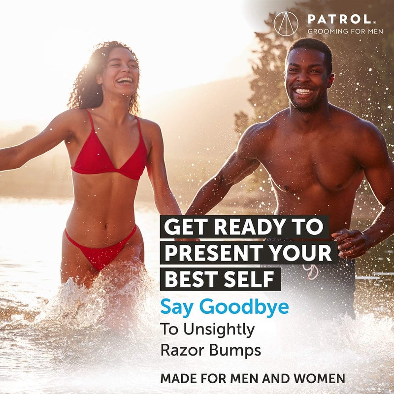 Bump Patrol Sensitive Strength Aftershave Formula - Gentle After Shave Solution Eliminates Razor Bumps and Ingrown Hairs - 2 Ounces 2 Pack - Image 4