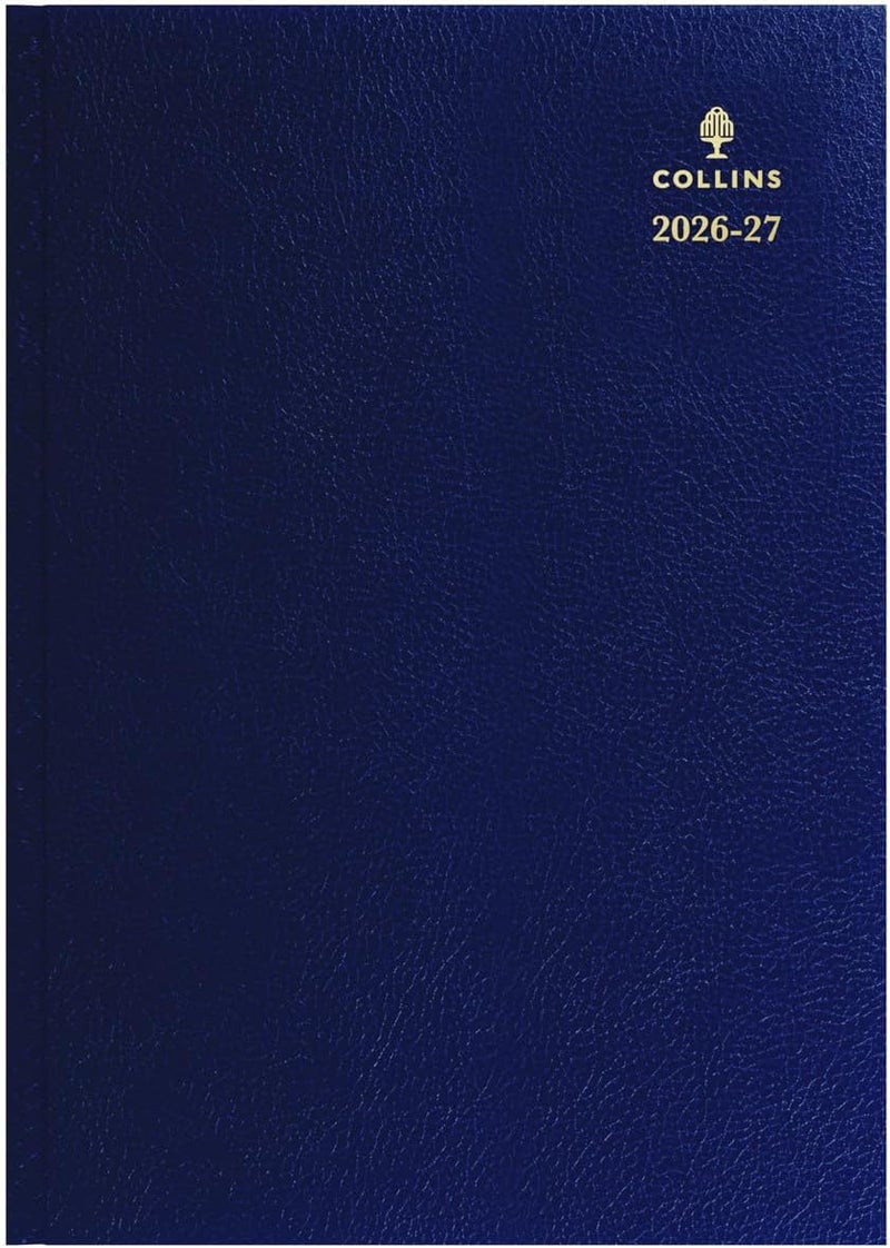 Collins 2026-2027 Mid/Academic Year Planner - 13 Month A4 Day-to-Page - Hard Cover - Collins Debden Desk Diary Blue (44M.60-2627) - Image 2