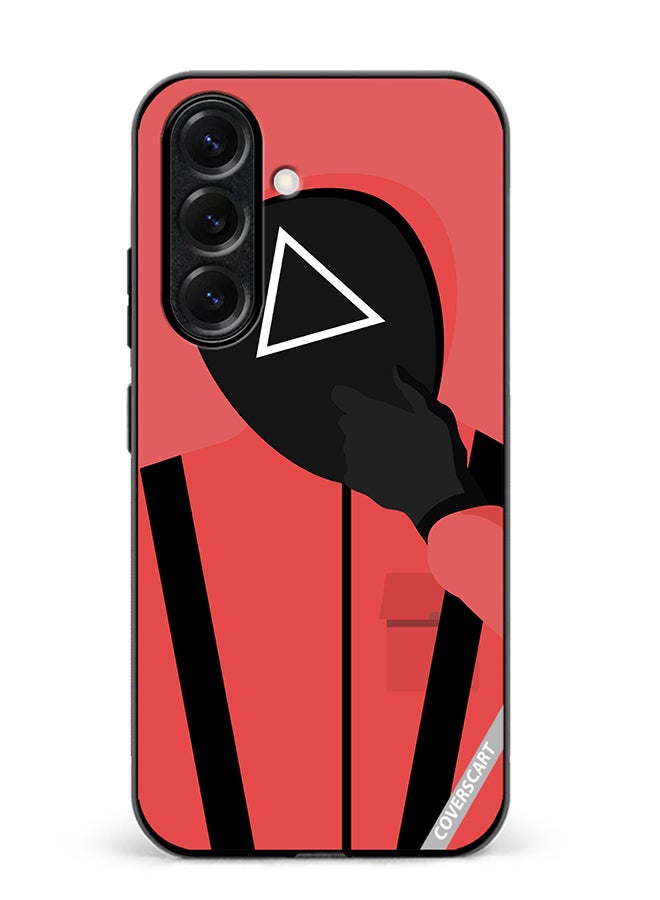 Protective Case Cover For Samsung Galaxy S25 Plus Squid Game Soldier Design Multicolour