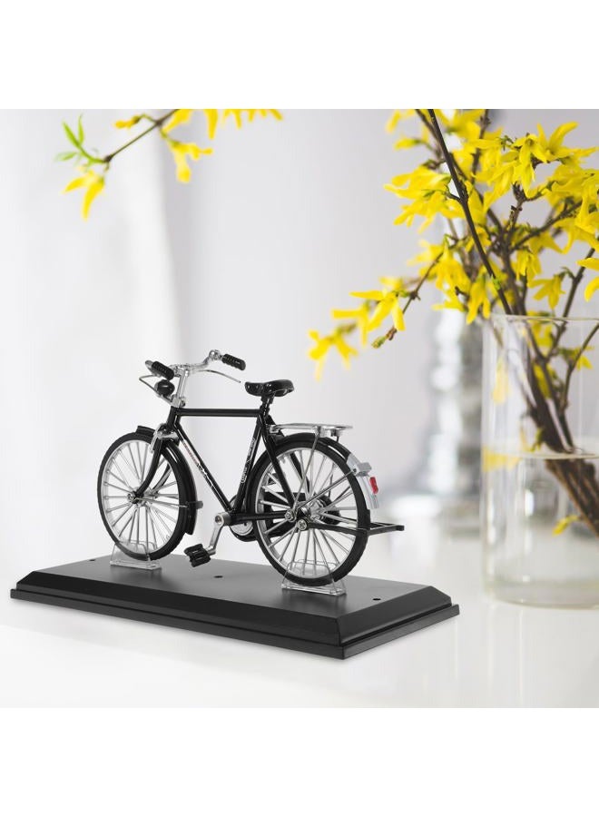 TOPPERFUN Bicycle Model Office Decore The Office Decor Homedecor Bikes Models Bike Model for Desk Mini Bike Adornment Vintage Decorations Accessories Decorate Sculpture Plastic - Image 1