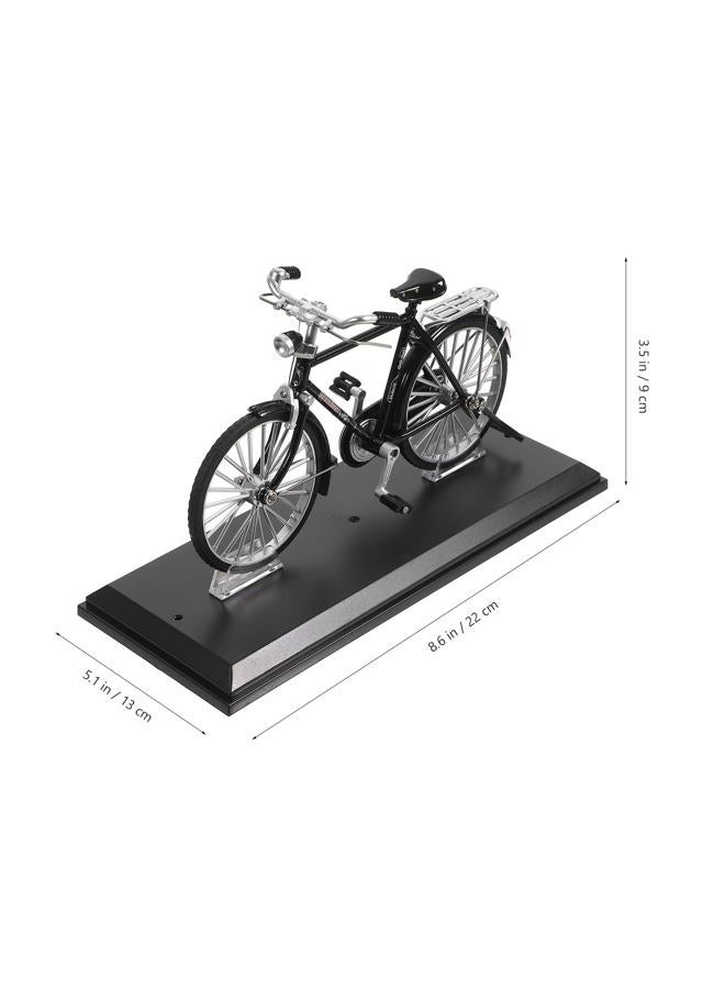 TOPPERFUN Bicycle Model Office Decore The Office Decor Homedecor Bikes Models Bike Model for Desk Mini Bike Adornment Vintage Decorations Accessories Decorate Sculpture Plastic - Image 2