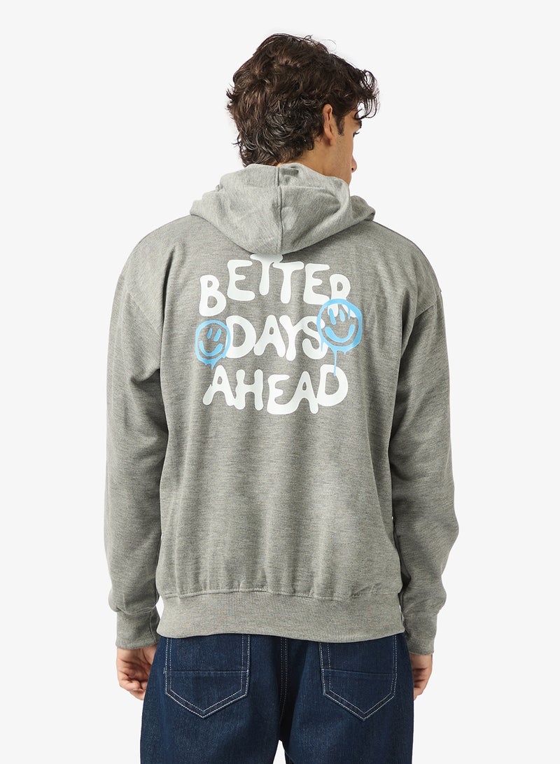 Seventy Five Graphic Print Hoodie - Image 2