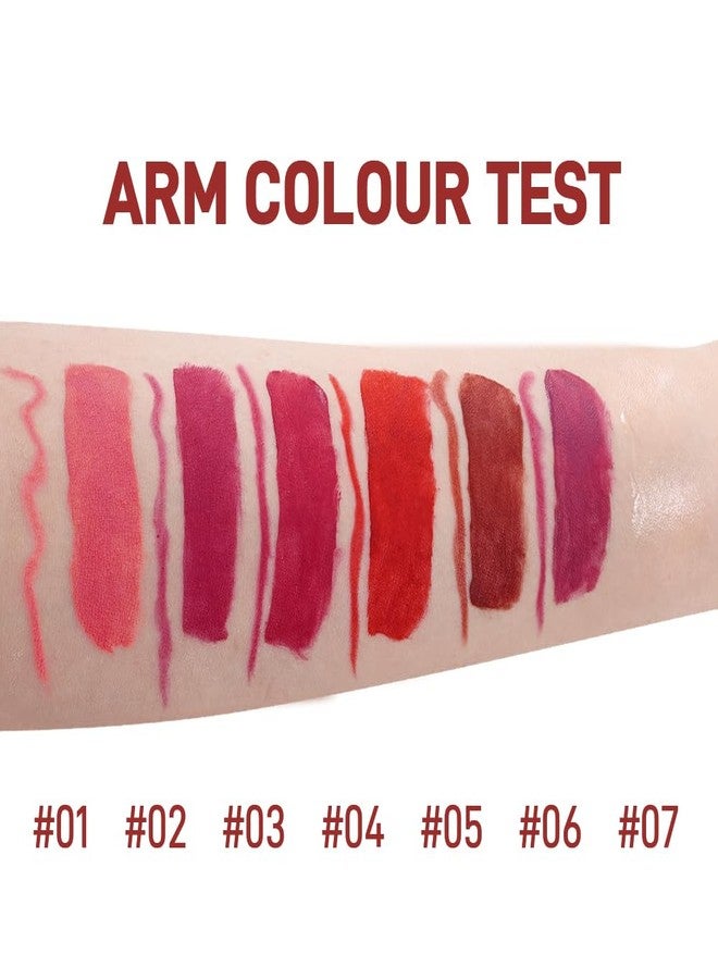 sam sugar 6 Lip Liner + 7 Lip Gloss Set Smooth Long-Lasting Lip combom Kit Non-Sticky Lip Gloss Matte Liquid Lipstick for Women & Girl（matte ） - Image 5