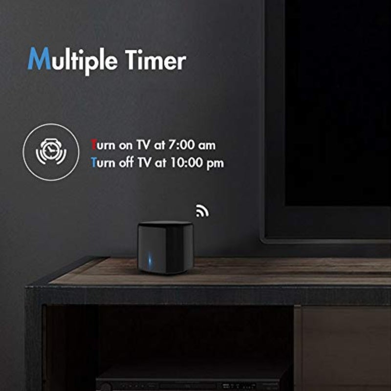 Bestcon RM4C Mini Universal Remote, New Fastcon Technology WiFi + IR Control Hub for Smart Home, Compatible with Alexa, One for All Infrared Controlled Home Devices - Image 3