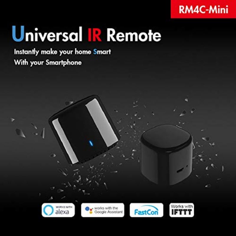 Bestcon RM4C Mini Universal Remote, New Fastcon Technology WiFi + IR Control Hub for Smart Home, Compatible with Alexa, One for All Infrared Controlled Home Devices - Image 2