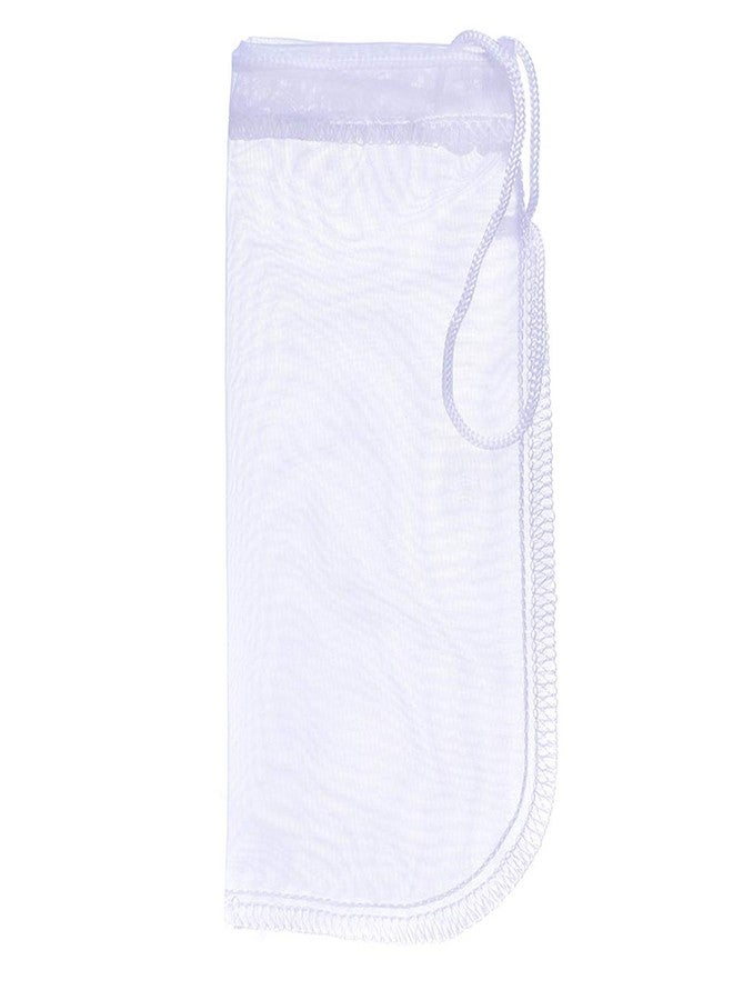 ALEGI Media Filter Bag Aquarium Extra Fine,Reusable 180 Micron Drawstring Mesh Filter Bags for Very Fine Resins Filter (7.5"*3.6" (6 Pack)) - Image 1