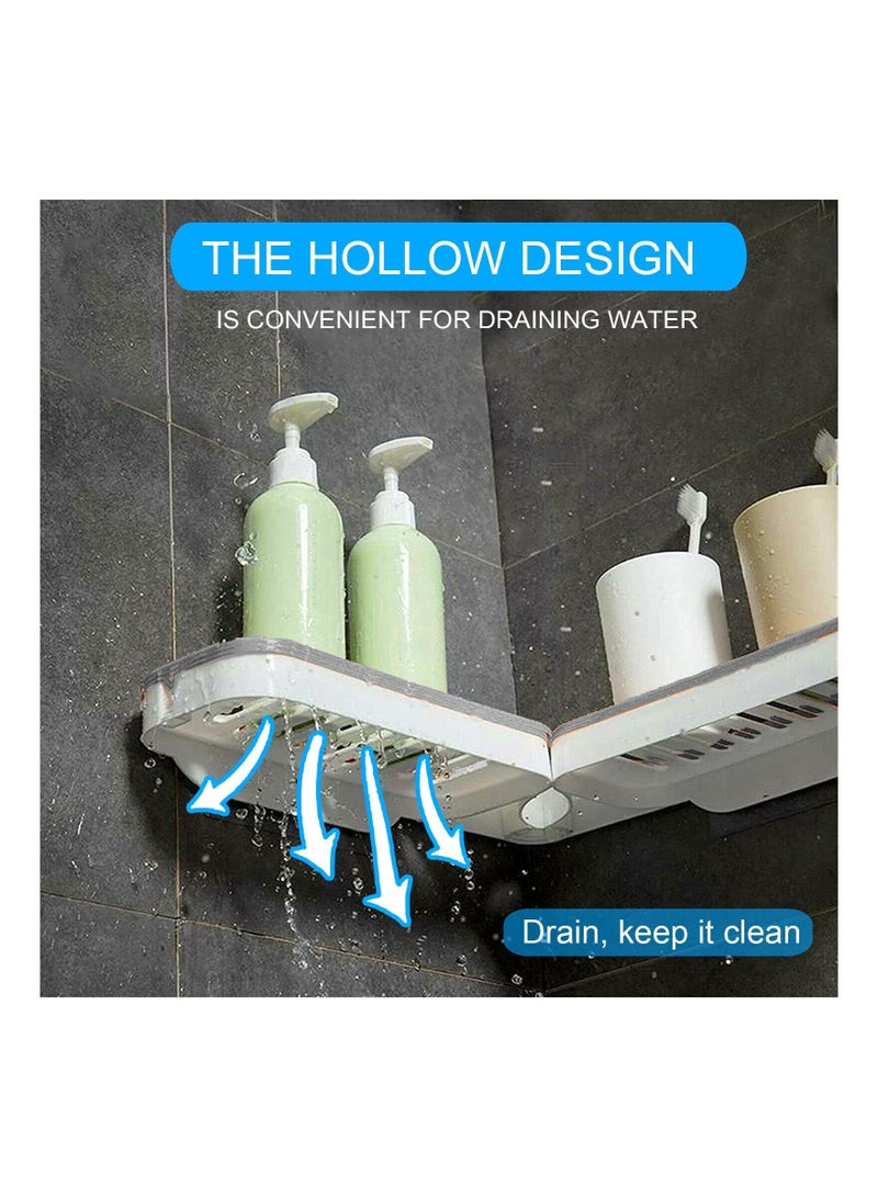 NIBEMINENT 4-Pack Stainless Steel Hooks, Waterproof Adhesive Hooks Bamboo Towel Holders Multipurpose Wall Bathroom Organizer Durable Coat Hangers for Hanging Coat, Belt, Keys, Headset  - Image 3