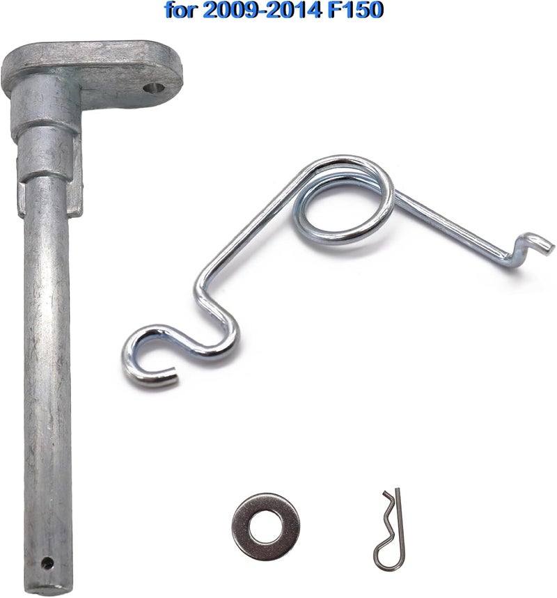 Txouoxt Fuel Door Hinge Pin with Gas Door Spring for 2009-2014 F150 & 2010-2014 Lincoln Mark LT - Image 2