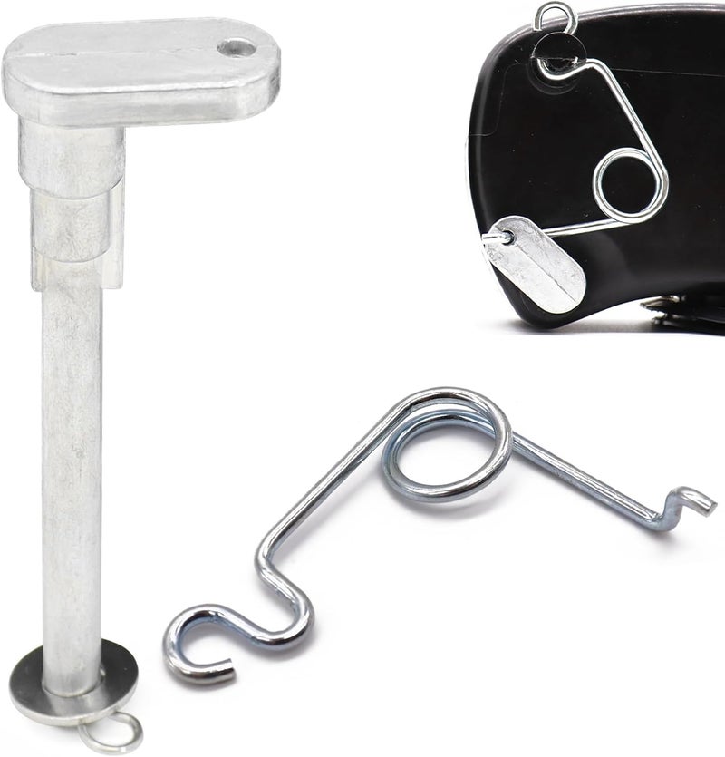 Txouoxt Fuel Door Hinge Pin with Gas Door Spring for 2009-2014 F150 & 2010-2014 Lincoln Mark LT - Image 1