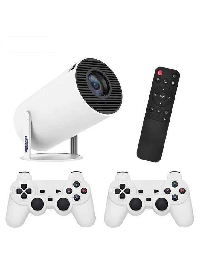 4K Projector WiFi Bluetooth Mini Projector Android 11.0 Short Range Projector 1080P 270° Adjustable Automatic Correction With Gamepad - Image 3