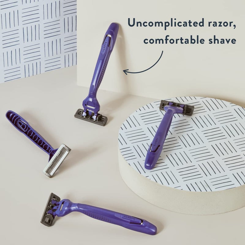 Harry's Disposable Razors for Men - 10 Count - 3-Blade Men's Razors for Travel and On-the-Go Convenience - Image 3