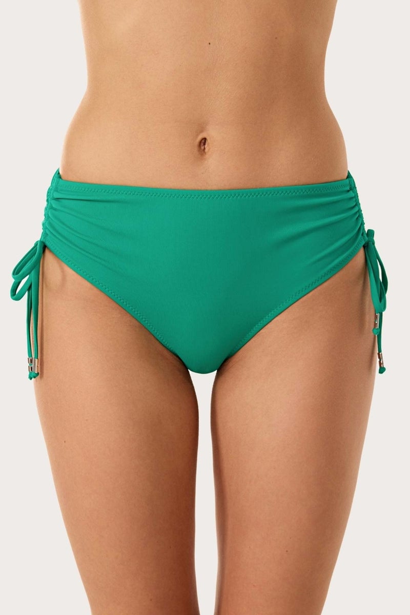 Ayyıldız 63059 Nile Green High Waist Bikini Bottom  - Image 1
