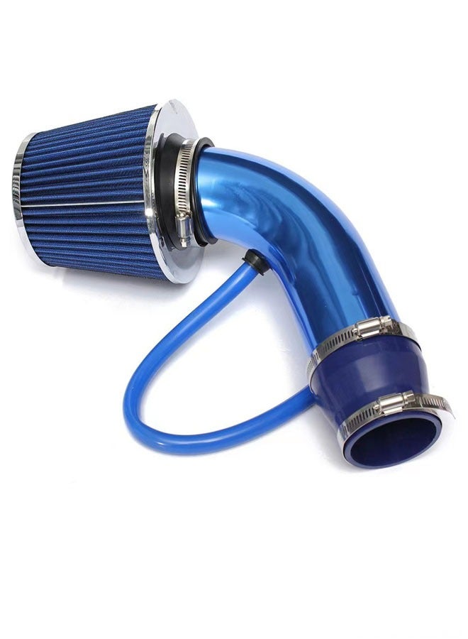 Beauenty 76mm Universal Car Air Intake Kit High Flow Cold Air Intake Induction Pipe Hose Kit with Modification Air Filter Compatiable with 76mm or 64mm Air Intake Hose - Image 1
