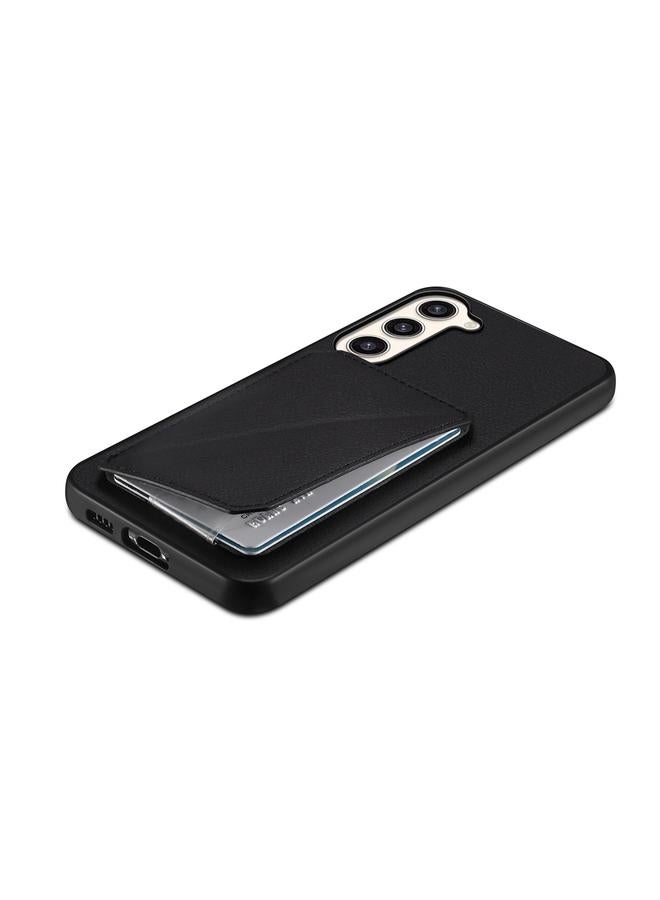 اس-توب جراب لهاتف Samsung Galaxy S23+ 5G D04 جراب هاتف بملمس جلد العجل مع حامل مزدوج للبطاقة - Image 5