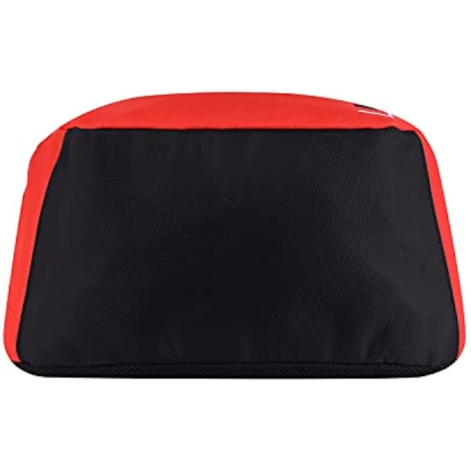 Gear Bounce 27L Medium Water Resistant School BagCasual BackpackDaypackCollege Bag for MenWomen GreyOrange - Image 4