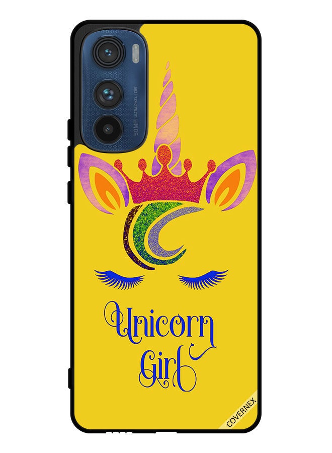 Covernex Protective Case Cover For Motorola Edge 30 Unicorn Girl Art - Image 1