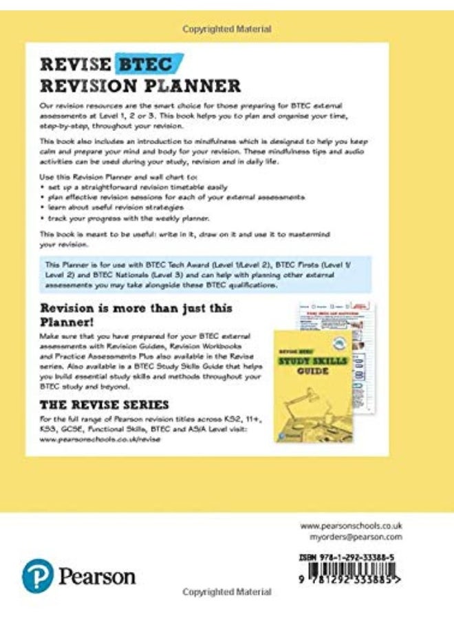 Pearson REVISE BTEC Revision Planner - 2023 and 2024 exams and assessments  - Image 2