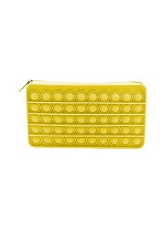 Pencil Pen Case, Simple Sensory Silicone Bubble Toy, Stationery Storage Bag Decompression Toy for Kids, Office Organizer