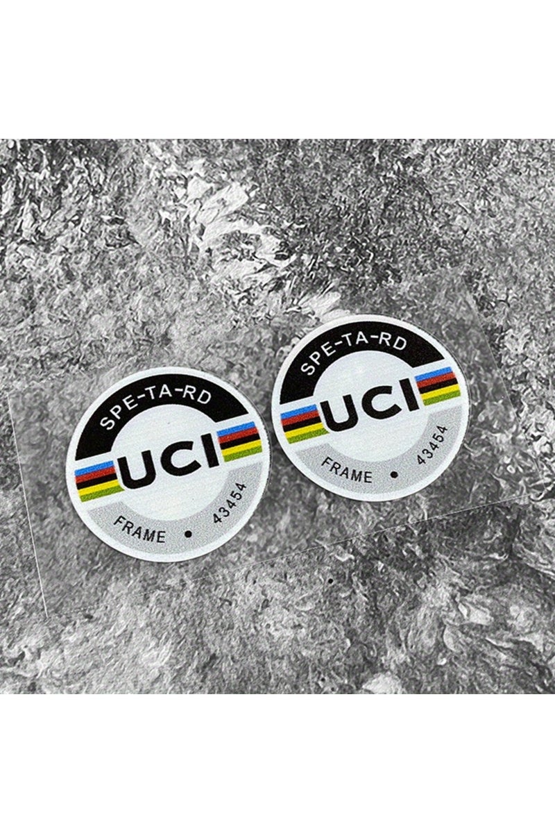 إيروريكس قطعتان، ملصق دائري معتمد من الاتحاد الدولي للدراجات، مقاس 1/2/4 قطع، لإطار دراجة جبلية للطرق الوعرة