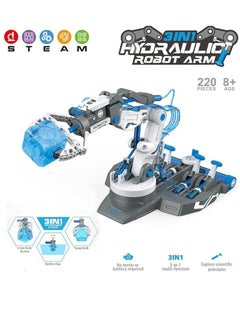 M MIAOYAN TEM toys, aquatic robot arm kit, robotic arm, engineering kit, robotics kit, kids science kit, science experiment toys STEM projects for kids aged 8+  - Image 3