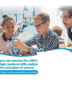 M MIAOYAN TEM toys, aquatic robot arm kit, robotic arm, engineering kit, robotics kit, kids science kit, science experiment toys STEM projects for kids aged 8+  - Image 5