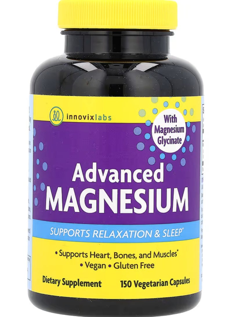 Advanced Magnesium, 150 Vegetarian Capsules