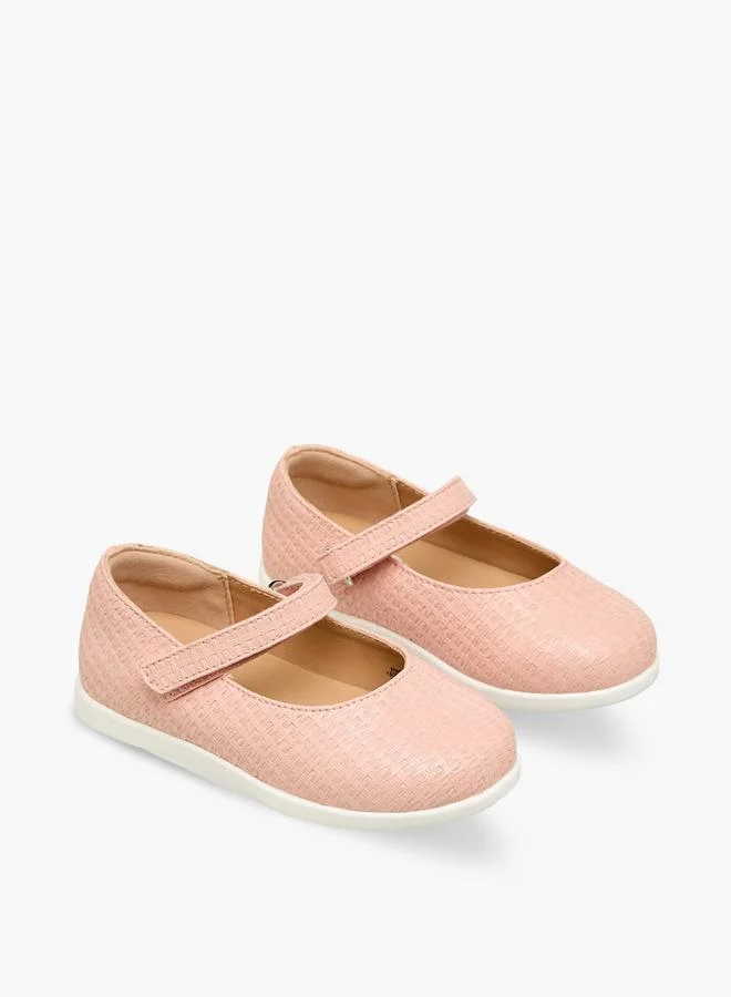 بيرفيت Girls Hook & Loop Mary Jane Shoes