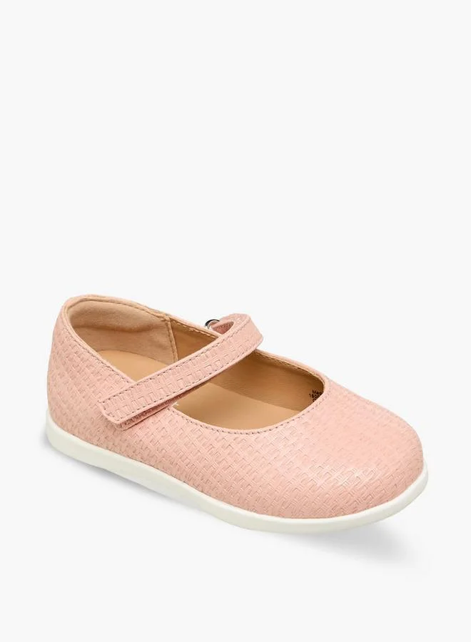 بيرفيت Girls Hook & Loop Mary Jane Shoes