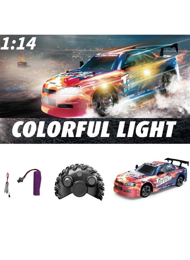 CRAZON 2.4G RC 1:14 Racing Car with Lights - Image 2