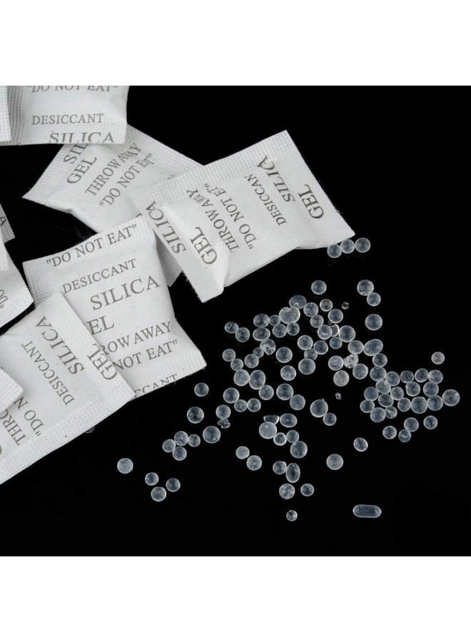 Beauenty 200 Packs 1 Gram Desiccant Packets Food Safe Silica Gel Desiccant Packets Premium Moisture Absorbers for Food Storage Desiccant Beads Packet for Moisture Storage Control - Image 2